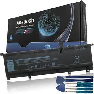 Anepoch 8N0T7 Laptop Replacemen Battery for Dell XPS 15 9575 Series Precision 5530 2-in-1 P73F001 D1605TS D2801TS D2605TS i5-8305G i7-8705G 2-in-1 Notebook P73F 0TMFYT TMFYT 11.4V 76Wh 6254mAh