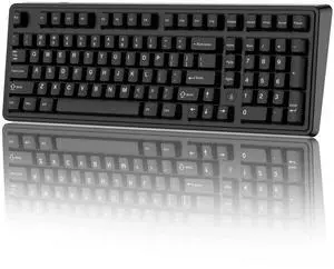 Ajazz AK980MAX Wired Magnetic Axis Mechanical Keyboard, 98% Hot-Swappable Custom Keyboard with RGB Backlighting, Pre-Lubricated Switches, ABS Keycaps, Suitable for MAC/Win/Visa/PC