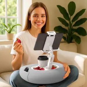 Tablet Pillow Stand for Kindle iPad Compatible with 4.7"-10" Phone/Tablet, iPad, iPhone, Samsung, Google, Kindle Holder for Bed Healthy Reading Lazy Person's Magic Tool and Relieve Neck Pressure