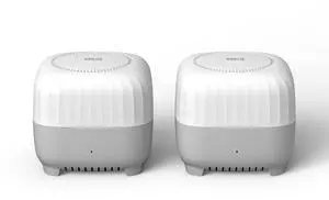 DBIT AC1200 Whole Home Mesh WiFi System, Covers up to 4,000 Sq Ft, Dual-Band 1200Mbps Mesh Network for 90 Devices, Replaces Wireless Router and WiFi Extender, 4 Gigabit Ports per Unit (D-MAC3, 2-Pack)