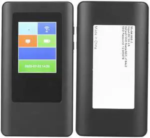 Portable 5G Router for Travel, Dual Band Hotspot Device with SIM Card Slot, Up to 16 Users to Connect, LPDDR4X 2GB EMMC 16GB ROM, Global Frequency Bands, Home
