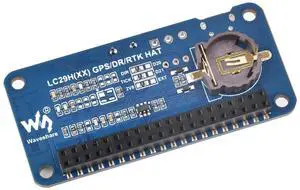 Waveshare LC29H Series Dual-Band GPS Module for Raspberry Pi, Dual-Band L1+L5 Positioning Technology, Supports RTK Rover to Realize High-Precision Centimeter-Level Positioning