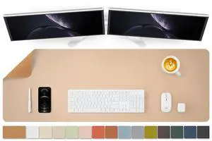 Large Cork Desk Mat - 47.2"x 17" Desk Pad for Office and Home - Ideal for Large Mouse Pad and Desk Mats on Top of Desks(Apricot) Large Cork Desk Mat - 47.2"x 17" Desk Pad for Office and Home - Ideal for Large Mouse Pad and Desk Mats on Top of Desks(Apricot)