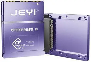JEYI CFexpress Type B to NVMe 2230 SSD Adapter, DIY Camera Expansion Adapter, Compatible with Nikon Z9 Z7II Z6II, Canon R5 R3, Fujifilm XH2S (SSD Not Included)