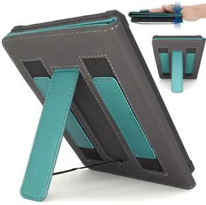 Case for Kindle Paperwhite 2021 Release 6.8" 11th Generation PU Leather Cover H02 - Lakeblue