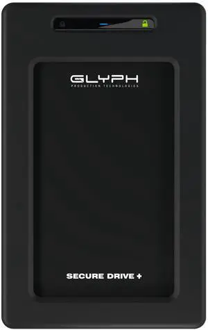 Glyph SecureDrive+ Professional Encrypted Rugged Mobile SSD with Bluetooth (4TB)