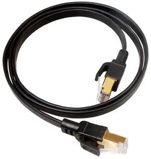 Relper Cat 8 Ethernet Cable10FT, Flat High Speed 40Gbps 2000Mhz Internet Cable Network Cord RJ45 Shielded Indoor LAN Cables Compatible for Gaming PC PS5 Xbox Modem Router (30FT)