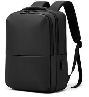 16.9 Inch Laptop Backpack for Travel Water Resistant College Backpack for Men/Women Laptop Bag with USB Charging Port,Black