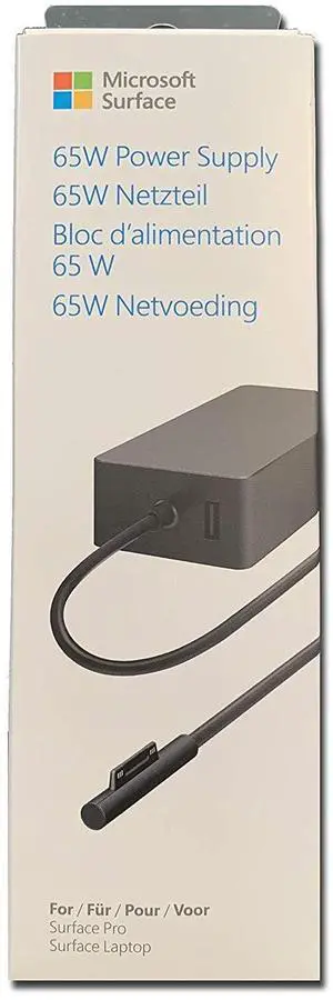 Microsoft 65W PSU for Surface Pro 4 EU Power Cord, Q5N-00003 (EU Power Cord)
