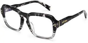 Dollger Blue Light Blocking glasses women fashion Men Square frame blue light glasses Tortoiseshell teal frame D1E240402