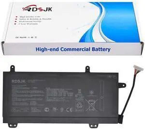 RDSJ C41N1727 Laptop Battery for Asus ROG Zephyrus M GM501 GM501G GM501GM GM501GS GU501 GU501GM GM501GM-WS74 GM501GS-XS74 GM501GS-EI015T GU501GM-BI7N8 Series 0B200-02900000 0B200-02900000M 15.4V 55Wh