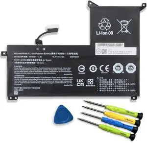 EFOHANA NP50BAT-4-54 6-87-NPSKS-53G00 Laptop Battery for Clevo NP70 X17 AT22 G7 KE XMG Focus 16 X15 Series 4ICP7/60/57 6-87-NPSKS-53G00 15.4V 54Wh 3410mAh