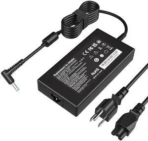 120W Power Adapter Laptop Charger for HP Docking Station Power Cord G5 USB-C/A Universal Dock G2 5TW13AA Envy 15 17 Series Omen 15-5000 5100 5200 710415-001 L41856-001 AC Power Supply-4.5 * 3.0mm