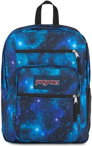 JanSport Laptop Backpack - Computer Bag with 2 Compartments, Ergonomic Shoulder Straps, 15 Laptop Sleeve, Haul Handle - Book Rucksack - Galaxy