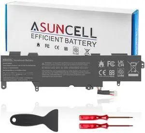 ASUNCELL 933321-855 SS03XL 50Wh 11.55V Battery for Hp EliteBook 840 g5, EliteBook g6 730 735 740 745 830 840 846 ZBOOK 14U G5 HSN-I12C HSN-I13C-4 Series Notebook 932823-421