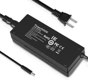 PowerHOOD 19V AC/DC Adapter Compatible with Acemagic AX17 Intel Alder Lake N97 17.3-Inch FHD Display Gaming Laptop Computer PC 19VDC DC19V 19volt 19.0 Volts Power Supply Cord Charger PSU Mains