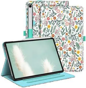 Fintie Case for Samsung Galaxy Tab S10 Lite/ S10 FE/ S9 FE 5G 10.9 Inch/Tab S9 11 Inch with S Pen Holder, Multi-Angle Viewing Protective Cover with Pocket, Auto Sleep/Wake, Spring Bloom Fintie Case for Samsung Galaxy Tab S10 Lite/ S10 FE/ S9 FE 5G 10.9 Inch/Tab S9 11 Inch with S Pen Holder, Multi-Angle Viewing Protective Cover with Pocket, Auto Sleep/Wake, Spring Bloom
