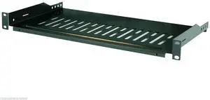 Raising Electronics Server Shelf Cantilever Tray Vented Shelves Rack Mount 19 Inch 1U 12Inch (300mm) Deep