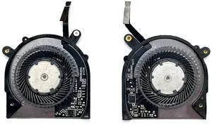 CPU+GPU Cooling Fan Compatible with Dell XPS 13 7390 9310 2-in-1 (Only fits for 2-in-1 Version) PN:ND55C69 ND55C70