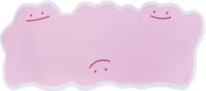 YOCORE Cute Lilac Mouse Pad, Large Kawaii Anime Gaming Keyboard Pad, Light Purple Non-Slip Base Long Office Desk Mat, Durable Extended Desk Blotter Protector - Pink Ditto