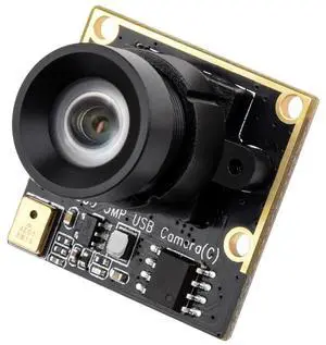 Waveshare IMX335 5MP USB Camera with 2K Video Recording, Enhanced Low-Light Sensitivity, Wide Dynamic Range, and Distortion-Free Imaging