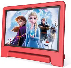 JREN Tablet for Kids10 Inch Kids Tablet Android 14Octa-core64GBWiFi BluetoothParental ControlChildren ContentChildren Toddler Red