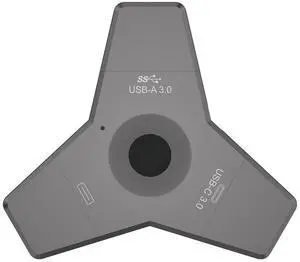 USB 3.0 Fingerprint encryption Flash Drive 4 in 1 OTG Memory Stick with Keychain Dual Thumb Photo Stick Jump Drive for Android/Smartphone/Computers/MacBook/Tablets/PC