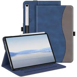 Fintie Case for Samsung Galaxy Tab S10 Lite/ S10 FE/ S9 FE 5G 10.9 Inch/Tab S9 11 Inch with S Pen Holder, Multi-Angle Viewing Protective Cover with Pocket, Auto Sleep/Wake, Denim Indigo