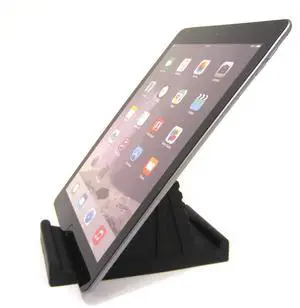 TabletProp - Universal Fit Soft Flexible Tablet, eReader and Smartphone Stand - Top Grade Silicone (Black)