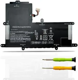 PO02XL Laptop Battery Replacement for HP Stream 11 Pro G2 G3 G4 G5 Stream 11-R 11-R014WM 11-AH 11-AK 11-Y 11-AH0XX 11-AK0012DX 11-AK0013DX Series P002XL 823908-1C1 824560-005 HSTNN-DB7G TPN-Q166 7.6V