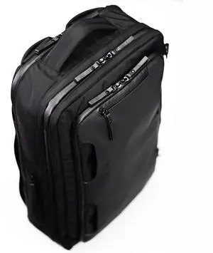 Taskin ONE X | Carry-on/Day-use Large Travel Laptop Backpack for Men | Double Expandable Convertible 18L/33L/45L