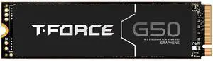 TEAMGROUP T-Force G50 512GB SLC Caching 3D TLC NAND NVMe InnoGrit PCIe Gen4x4 M.2 2280 Gaming SSD with Ultra-Thin Graphene Heat Spreader Works with PS5 Read/Write 5000/2500 MB/s TM8FFE512G0C129