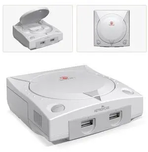 RetroFlag Dreamcase for Raspberry Pi 5, Premium Enclosure with Integrated Cooling System (Aluminum Heatsink & Pads), Front Port Access & Safe Power/Reset(Customized) Buttons