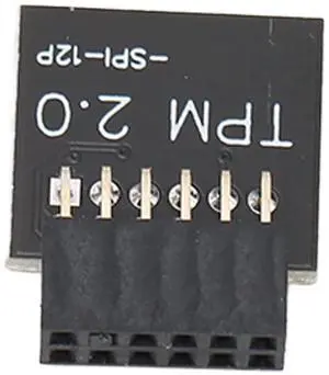 TPM 2.0 Encryption Module,12Pin PC Security Module Motherboard Compatible with 11 2.0 TPM 2.0 Encryption Module,12Pin PC Security Module Motherboard Compatible with 11 2.0
