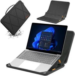 Smatree MS56 Hard EVA Protective Sleeve with Stand for 14 inch Lenovo ThinkPad L14 Gen 5/X1 Yoga Gen 8/7/6 2 in 1, for ThinkPad X1 Carbon Gen 11/10, for IdeaPad Flex 5i/5 2 in 1,ThinkBook 14 Gen 6/7