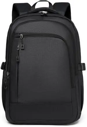 Outplea 15.6" Laptop Backpack for Men, 20L Small Stylish Travel Backpack with Anti-theft Pocket, Black Outplea 15.6" Laptop Backpack for Men, 20L Small Stylish Travel Backpack with Anti-theft Pocket, Black