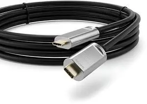 DWLCWY USB C Cable 33ft Fiber Optic,10Gbps High Speed Active Optical USB 3.2 Gen2 Type C Cable,Compatible with Video Meeting Cameras,Webcams,VR/AR,HDDs Silver DWLCWY USB C Cable 33ft Fiber Optic,10Gbps High Speed Active Optical USB 3.2 Gen2 Type C Cable,Compatible with Video Meeting Cameras,Webcams,VR/AR,HDDs Silver