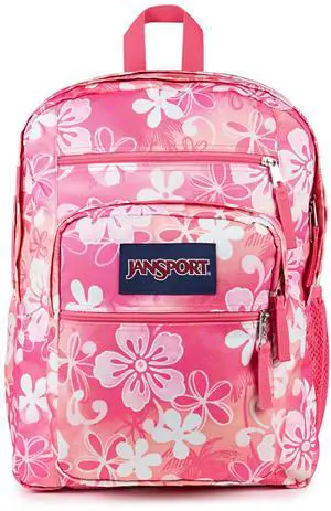 JanSport Laptop Backpack - Computer Bag with 2 Compartments, Ergonomic Shoulder Straps, 15 Laptop Sleeve, Haul Handle - Hiblisscus