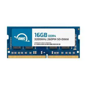 OWC 16GB DDR4 3200MHz PC4-25600 CL22 1.2V 260pin Non-ECC SODIMM Memory RAM Compatible with HP ProBook 445 G9 450 G8 450 G9 455 G7 455 G8