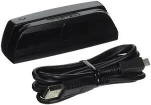 MagTek 21073062 SEC3 Dyna Mag 3 Track USB, Black