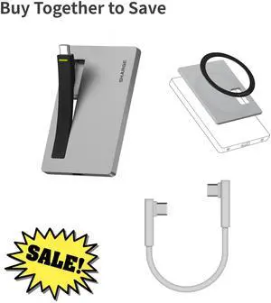 sharge Modular Magnetic Pad and Data Cable Bundle