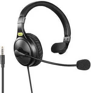 Saramonic WiTalk-LBH | Wired Lightweight Backband Headset for WiTalk-HUB Base Station with 4.7' TRRS Cable
