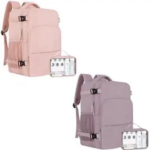 Sinaliy Travel Backpack, Personal Item Size Airline Approved, Backpack with Multi-Pockets, College Backpack Bag, Waterproof Carry On Business Backpack