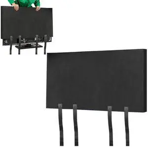 TV Cover for Outside, Eusable TV Screen Protector, Dustproof and Scratch-resistant, Suitable for 70-75 in TV, Suitable for TV Transportation, pet Scratching, Renovation, or Other Furniture. (75)