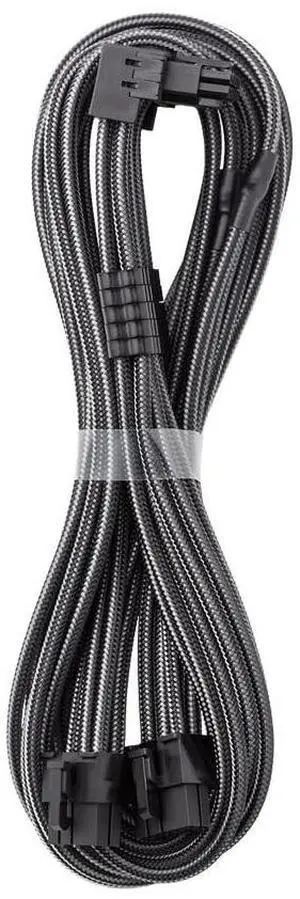 CableMod RT-Series Pro ModMesh Sleeved 12V-2x6 12VHPWR 90 StealthSense PCIe Cable for ASUS/Seasonic/Phanteks - Variant A (Carbon, 16-pin to Dual 8-pin, 60cm) CableMod RT-Series Pro ModMesh Sleeved 12V-2x6 12VHPWR 90 StealthSense PCIe Cable for ASUS/Seasonic/Phanteks - Variant A (Carbon, 16-pin to Dual 8-pin, 60cm)