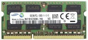 Samsung 8GB PC3L-12800S DDR3-1600 2RX8 Non-ECC SODIMM Memory M471B1G73DB0-YK0 Samsung 8GB PC3L-12800S DDR3-1600 2RX8 Non-ECC SODIMM Memory M471B1G73DB0-YK0