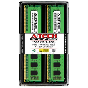 A-Tech 16GB Kit (2x8GB) RAM for Dell OptiPlex 9020, 9010, 7020, 7010, 3020, 3010, XE2 (USFF/SFF/MT/DT) ^^ DDR3 1600 MHz DIMM PC3-12800 UDIMM Memory Upgrade A-Tech 16GB Kit (2x8GB) RAM for Dell OptiPlex 9020, 9010, 7020, 7010, 3020, 3010, XE2 (USFF/SFF/MT/DT) ^^ DDR3 1600 MHz DIMM PC3-12800 UDIMM Memory Upgrade