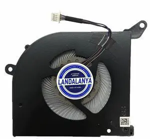 Landalanya Replacement New CPU Cooling Fan for MSI gs66 Stealth 10sd 10sgs 10sf 10se ms-16v1 ms-16v2 WS66 P66 Series 16V1-G-CW Fan Landalanya Replacement New CPU Cooling Fan for MSI gs66 Stealth 10sd 10sgs 10sf 10se ms-16v1 ms-16v2 WS66 P66 Series 16V1-G-CW Fan
