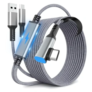 YRVXW Link Cable 16FT for Meta Quest 3S, Quest 3, Oculus Quest 2/Pro Accessories/PC and Steam VR, Charging Cable While Playing All Day, with USB C Sufficient Power Charger (16FT-Charging While Play) YRVXW Link Cable 16FT for Meta Quest 3S, Quest 3, Oculus Quest 2/Pro Accessories/PC and Steam VR, Charging Cable While Playing All Day, with USB C Sufficient Power Charger (16FT-Charging While Play)