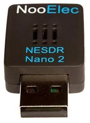 NESDR Nano 2 - Tiny Black RTL-SDR USB Set (RTL2832U R820T2) with MCX Antenna. Software Defined Radio, DVB-T and ADS-B Compatible, ESD Safe NESDR Nano 2 - Tiny Black RTL-SDR USB Set (RTL2832U R820T2) with MCX Antenna. Software Defined Radio, DVB-T and ADS-B Compatible, ESD Safe